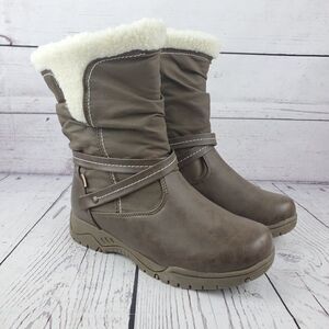 *SALE New Totes Babe Brown Waterproof Winter Boots